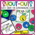SHOUT-OUTS - Class Cheers For Acknowledging Good