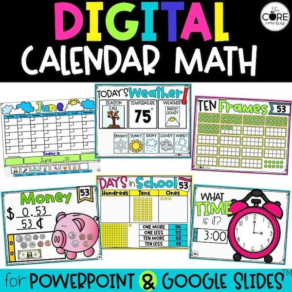 Digital Calendar Math