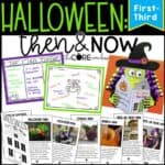 Halloween Then And Now- Reading, Writing, And Art With A Printable Text (1-3)