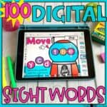Digital Sight Words Fry’s 1-100
