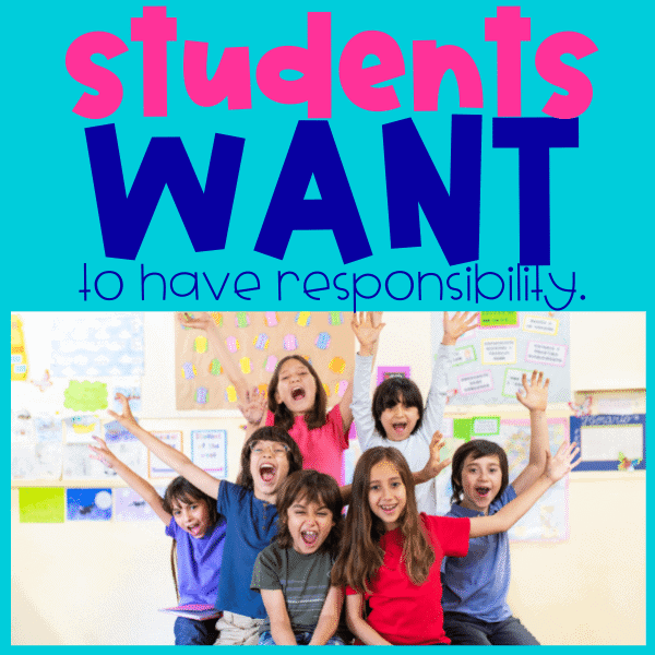 students want responsibility