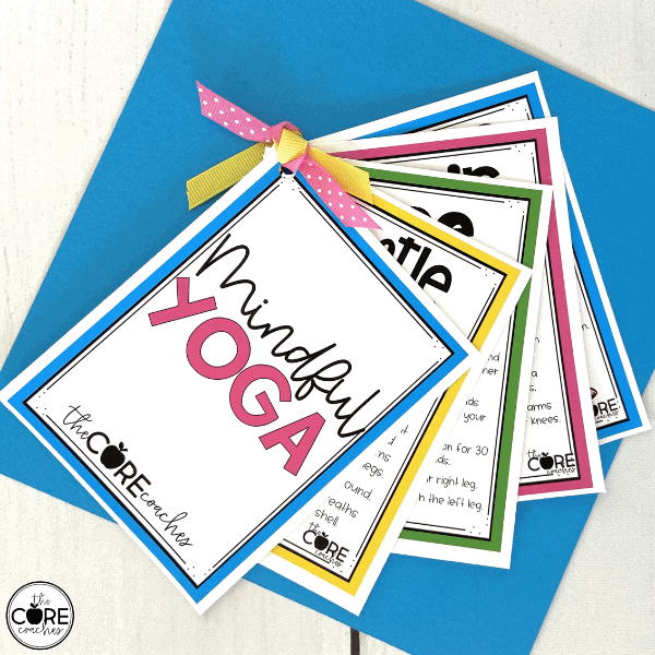 mindful yoga cards