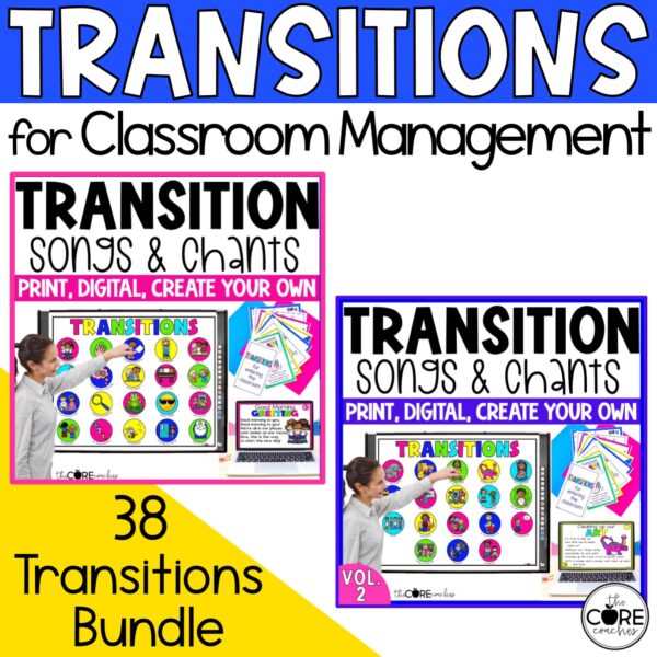 Transition Songs for Back to School Classroom Management