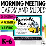 Morning Meeting Slides - Morning Meeting Greeting, Activity, & Sharing Cards