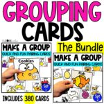 Student Grouping Cards - Partner Pairing Cards Bundle - for groups of 2 or more