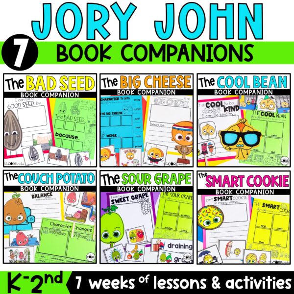 Jory John Read Aloud Bundle-Bad Seed, Big Cheese, Sour Grape, Smart Cookie and more