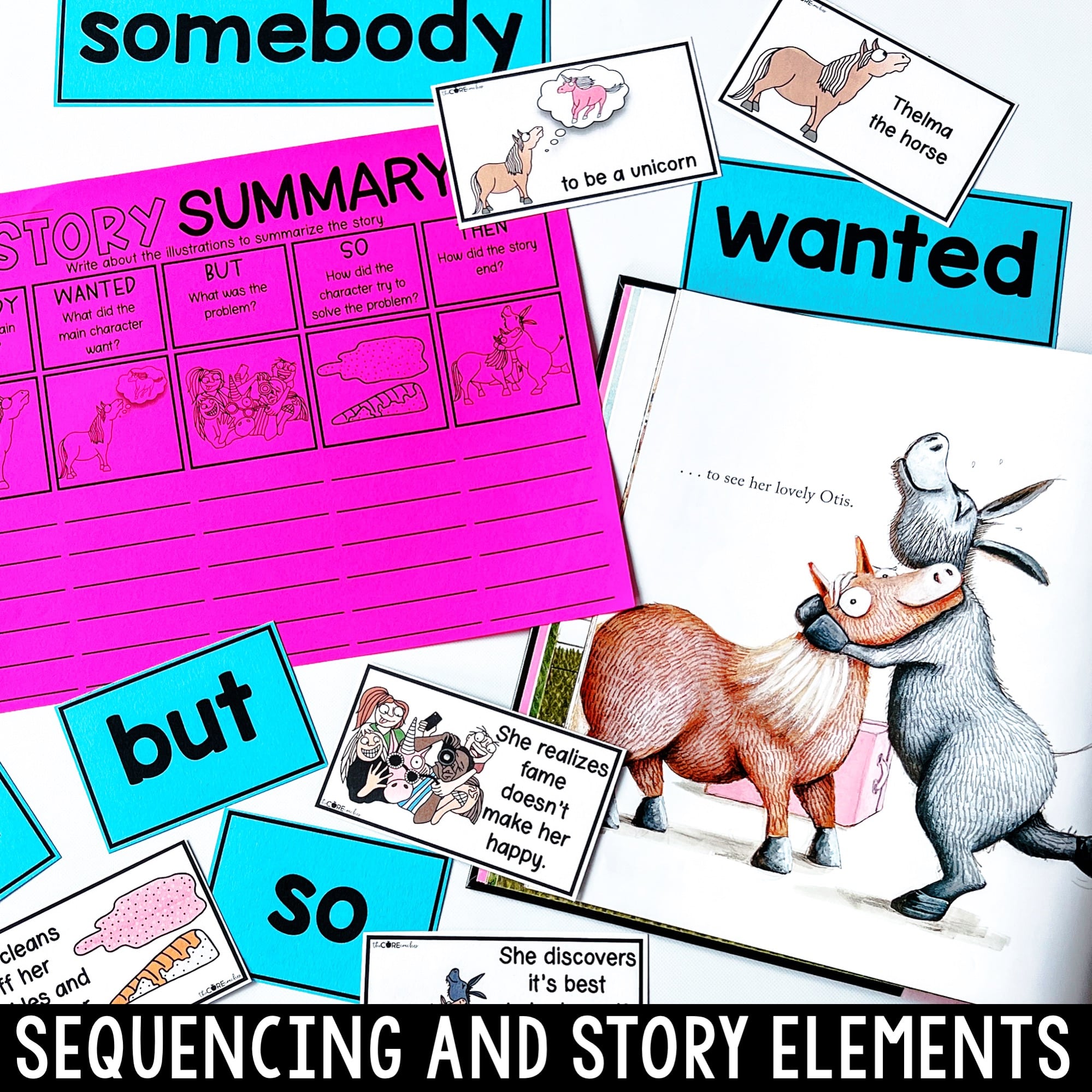 Thelma the Unicorn Reading Comprehension Activities - Image 3