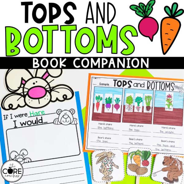 Tops and Bottoms Read Aloud Companion-Spring Plant Activities