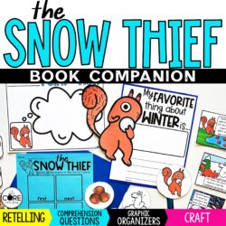 The Snow Thief Book Companion-Winter Read Aloud Activities