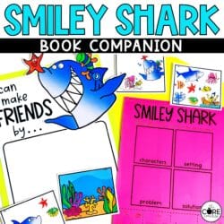 Smiley Shark PREK Book Companion and Friendship Activities